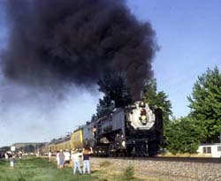 844 entering Canon City - June 1997.