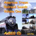 American Steam Railroad Sounds Vol 1 CD cover