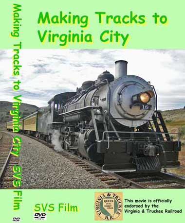 Making Tracks to Virginia City DVD cover